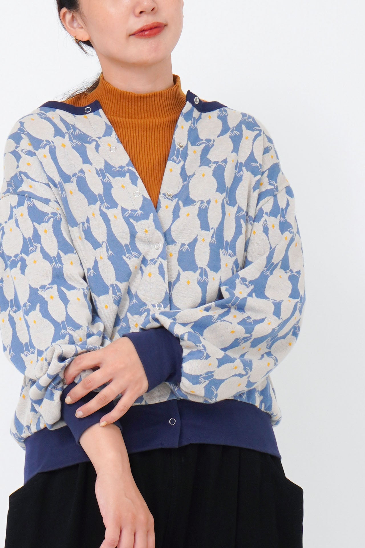 scops owl JQ カーディガン | marble SUD(マーブルシュッド)公式通販