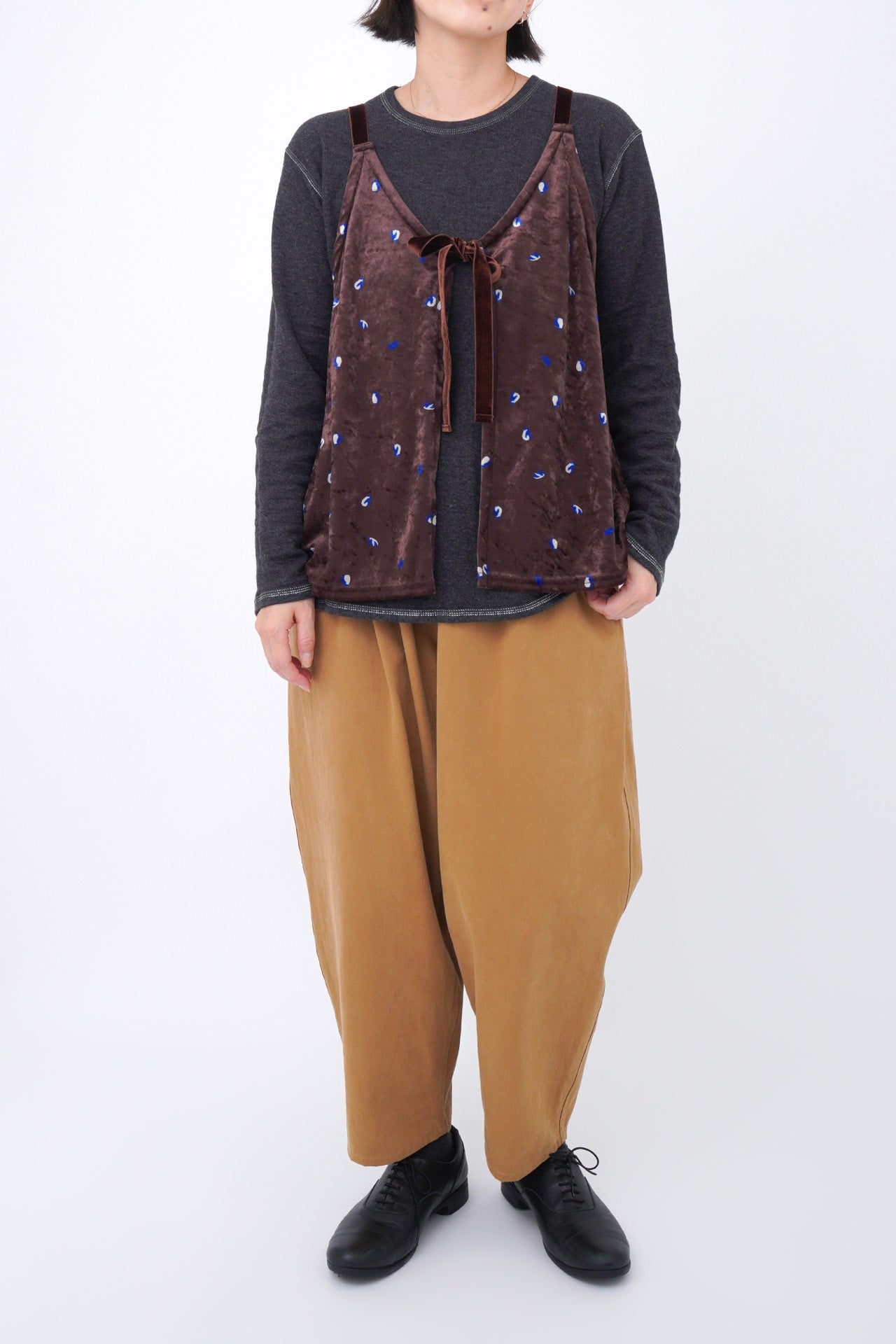BROWN/model:158cm