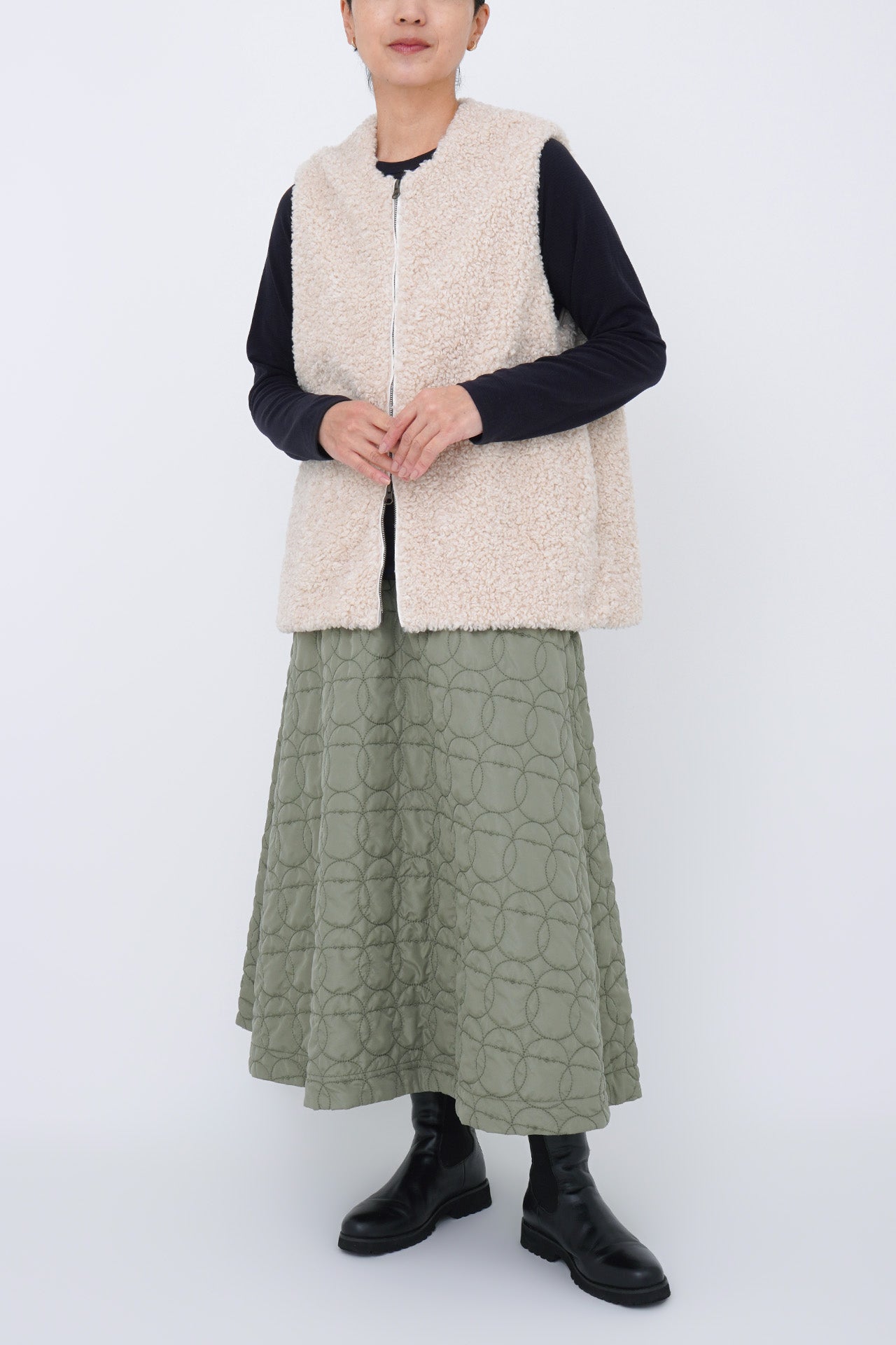 GREEN/model:161cm