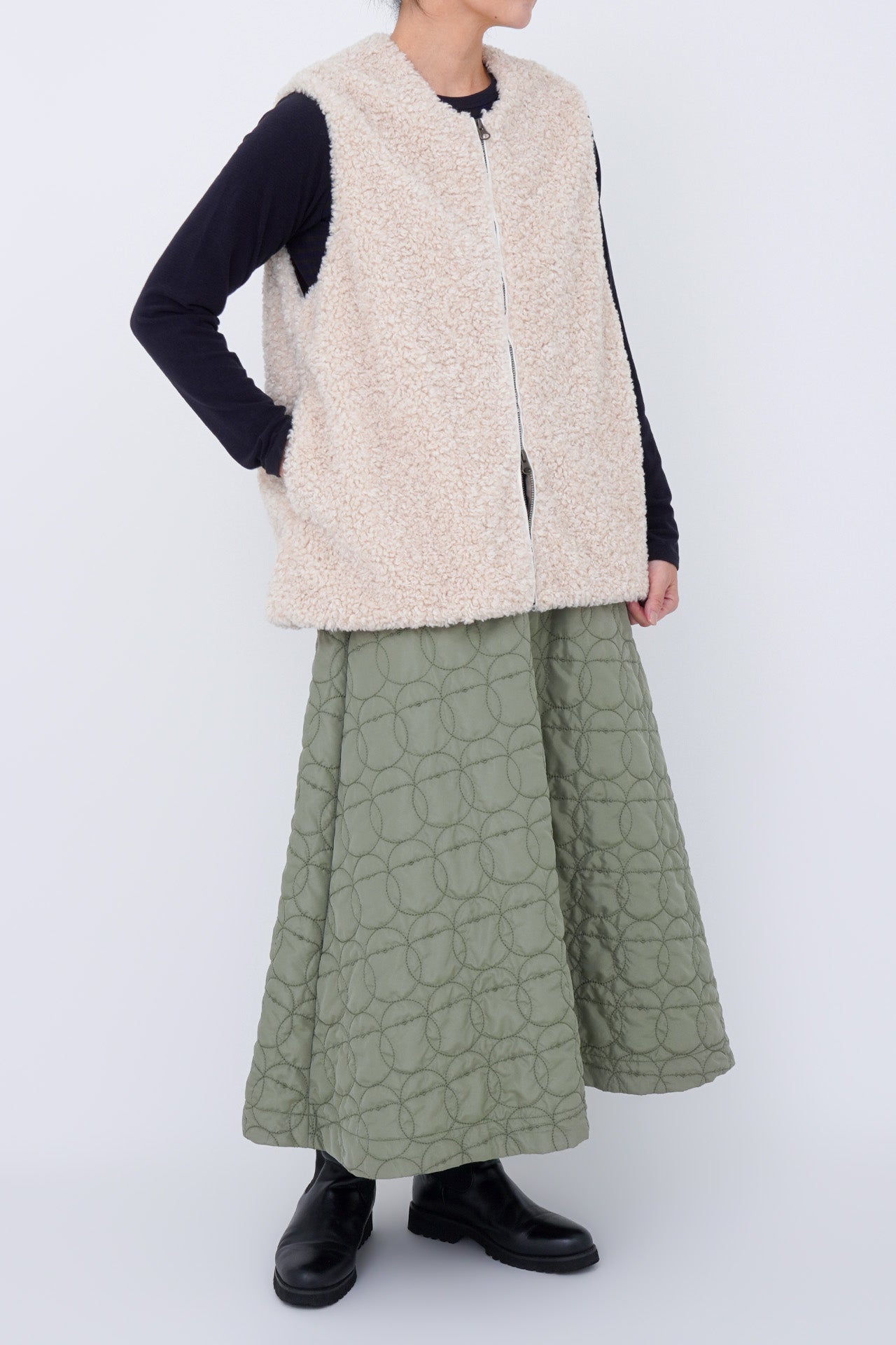 GREEN/model:161cm