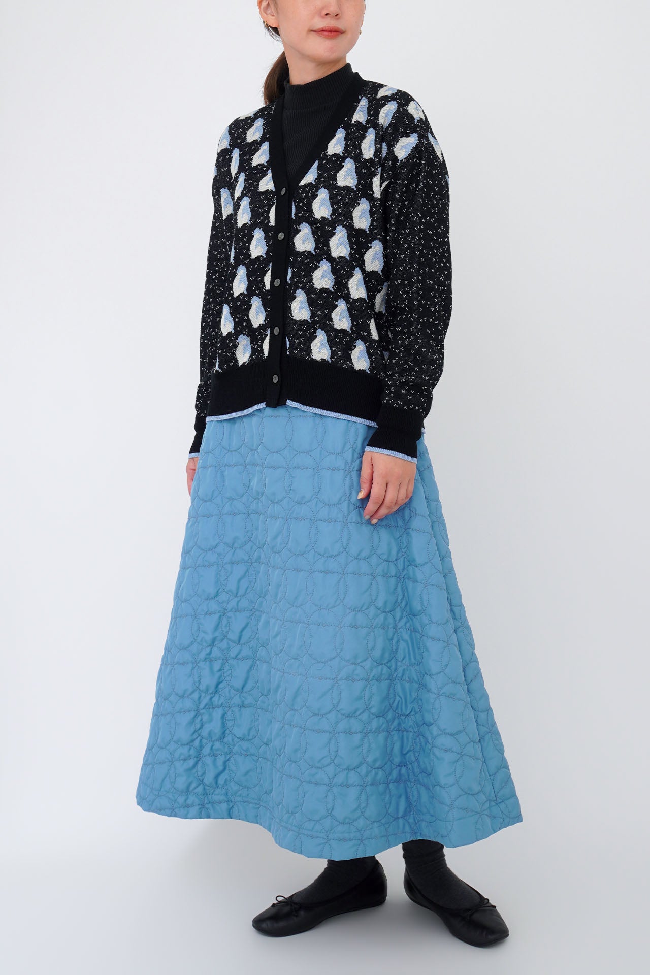 BLUE/model:168cm