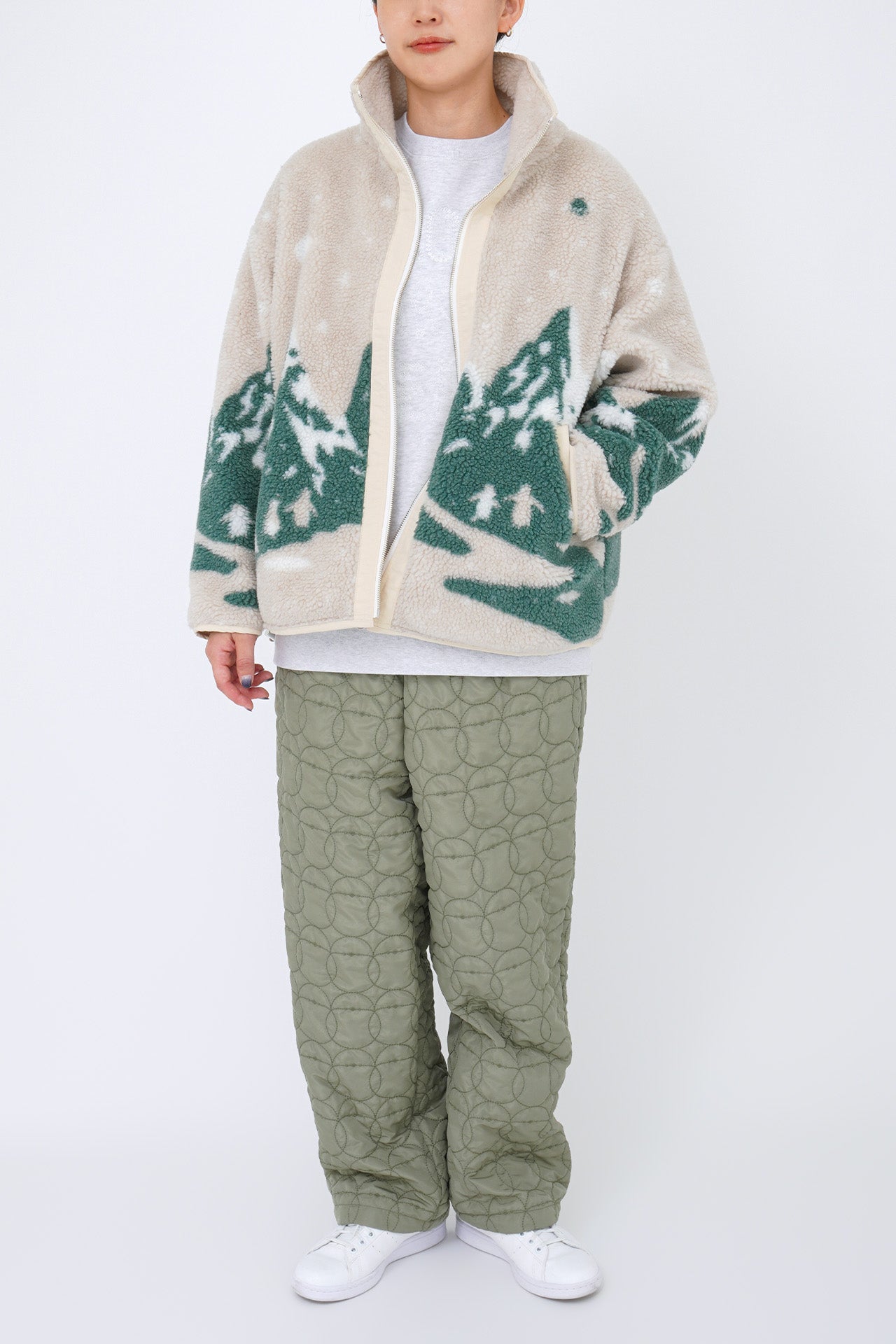 GREEN/model:168cm