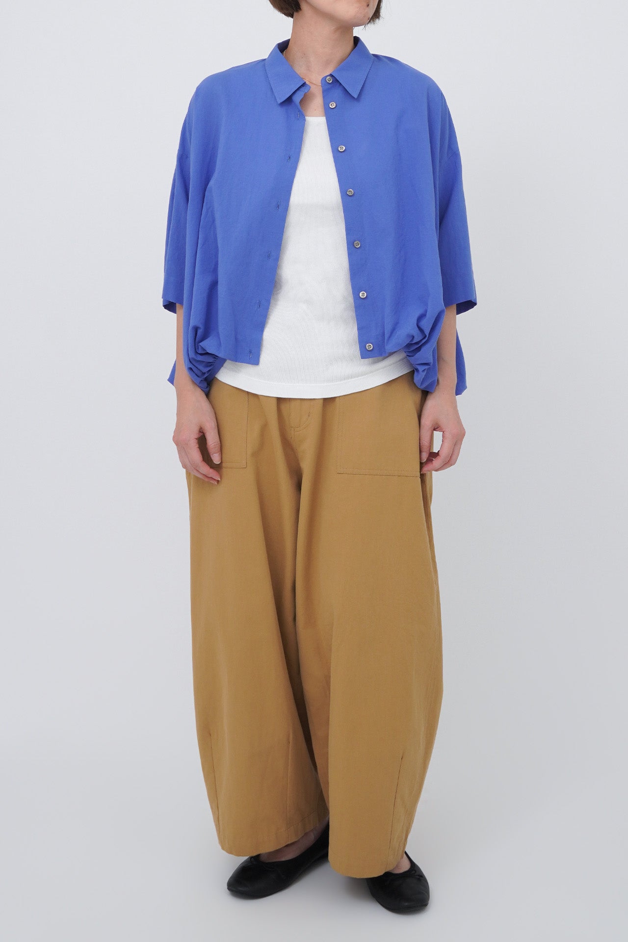 BLUE/model:158cm