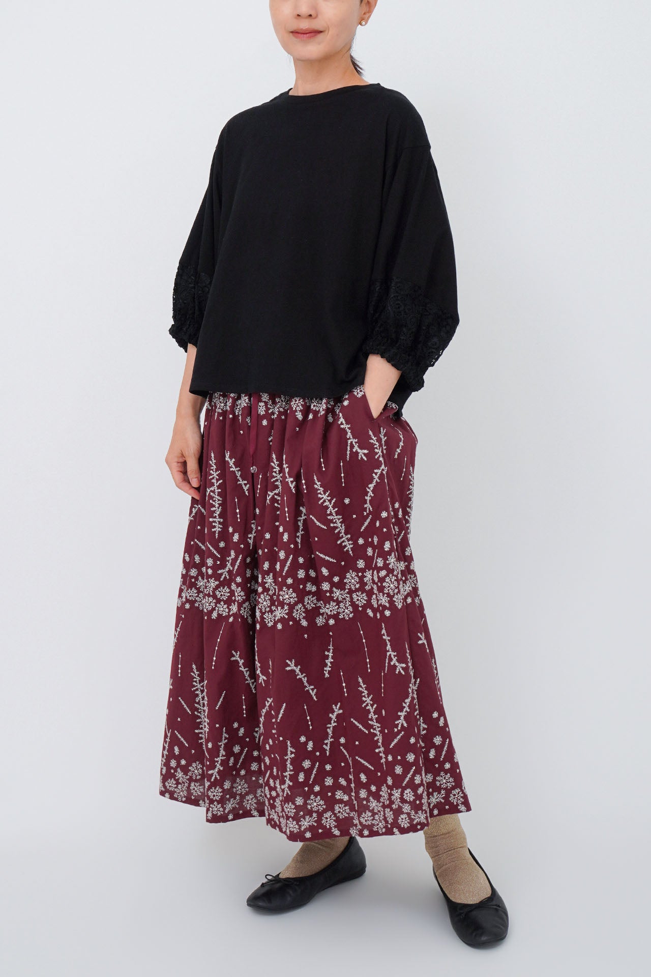 BLACK/model:161cm