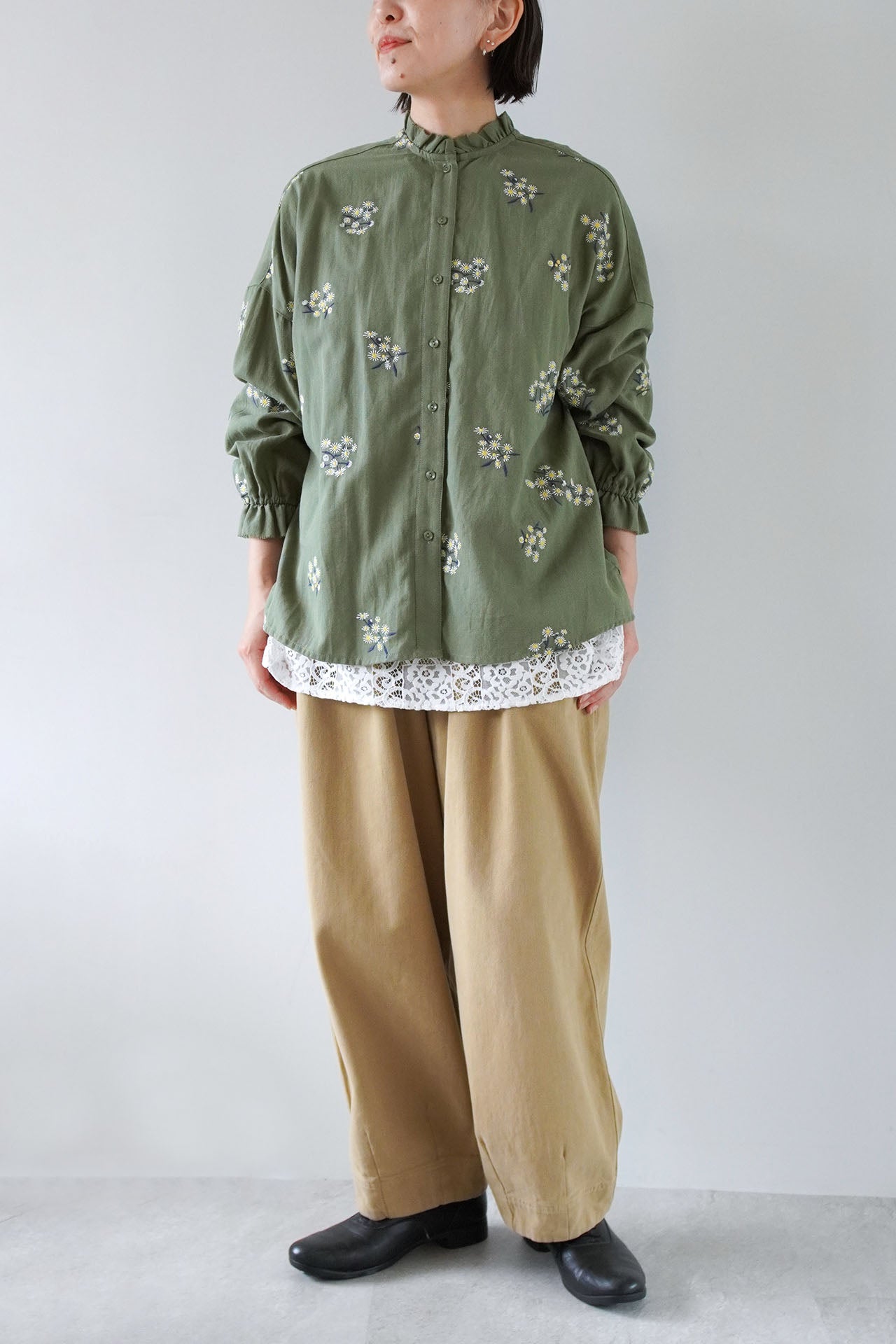 WHITE/model:158cm