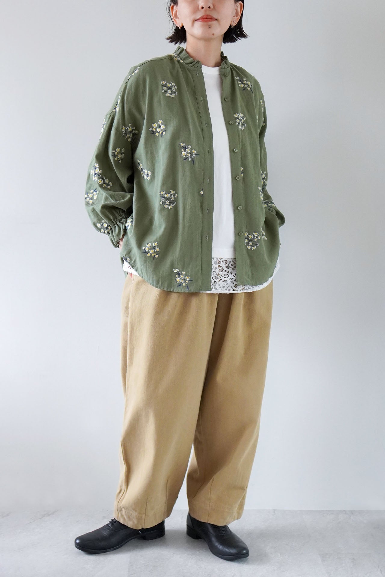 WHITE/model:158cm