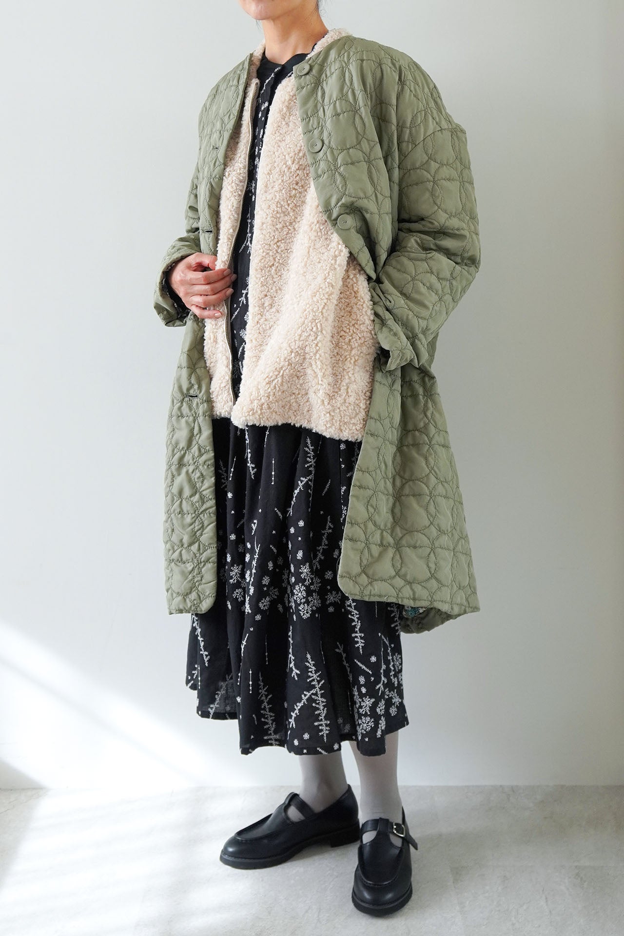 WHITE/model:161cm