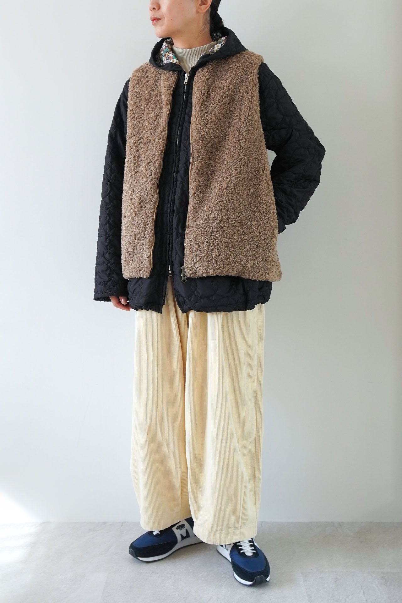 BROWN/model:161cm