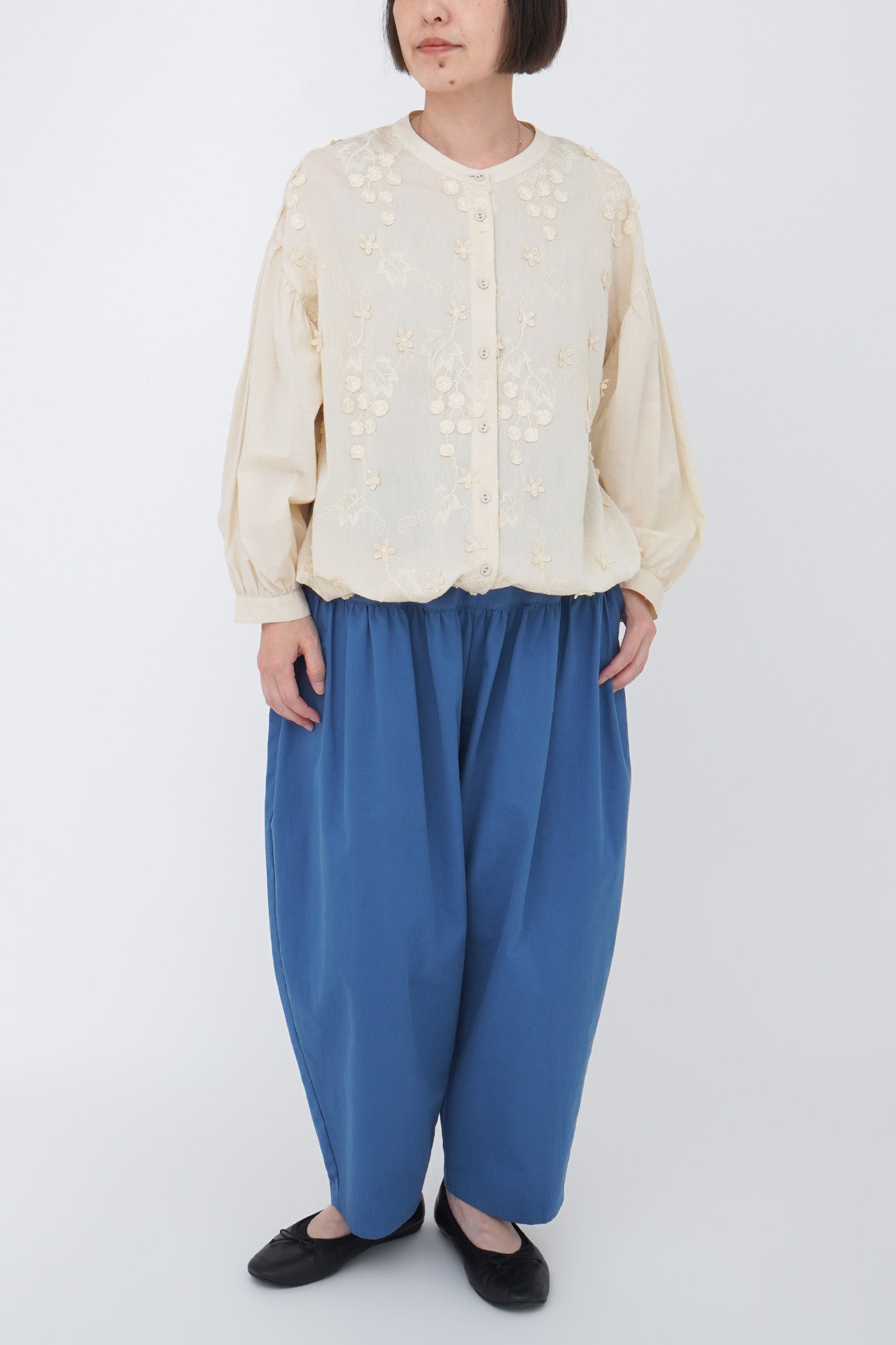 BLUE/model:158cm
