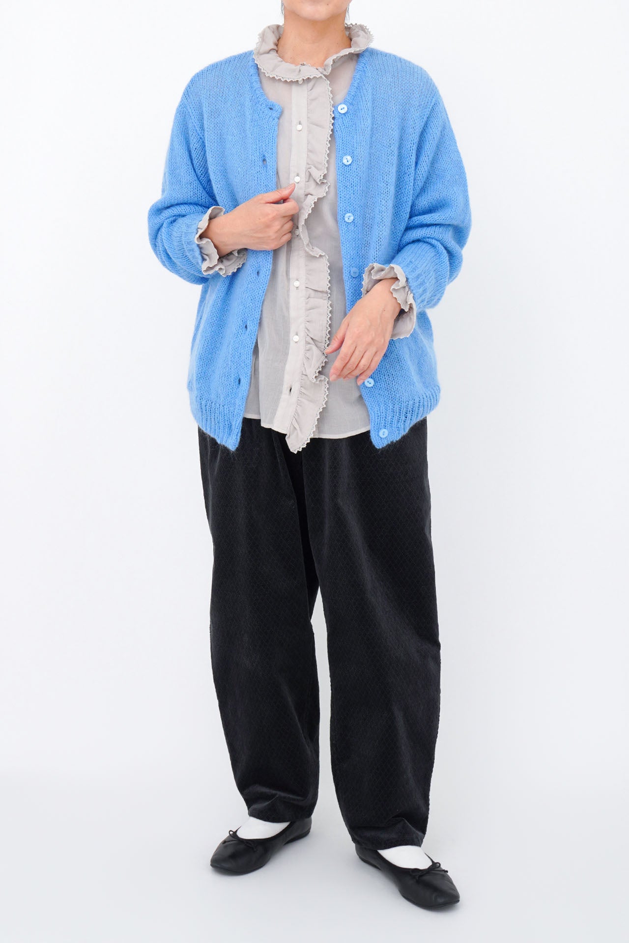 C.GREY/model:161cm(TALL着用)