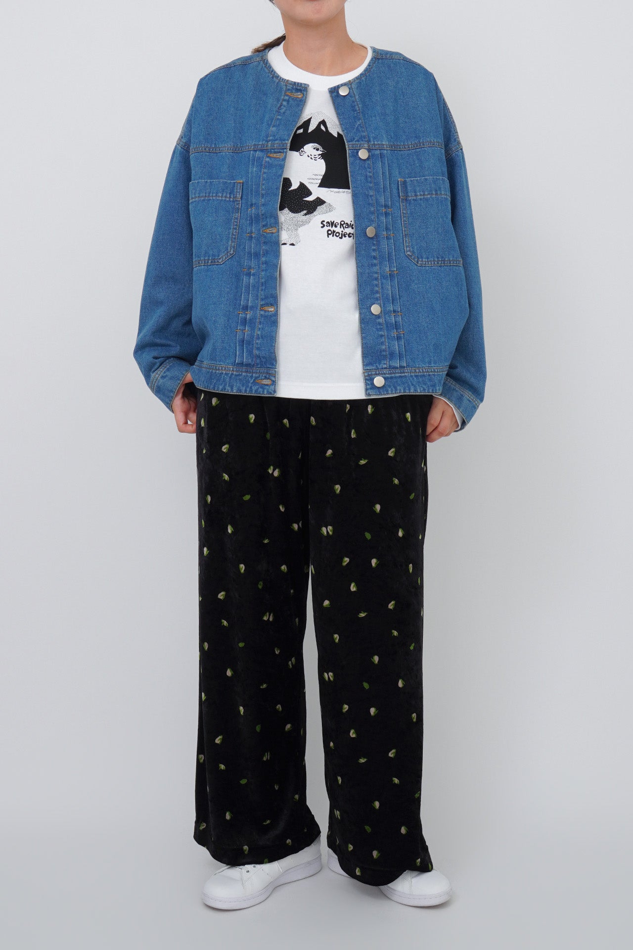 WHITE/model:161cm