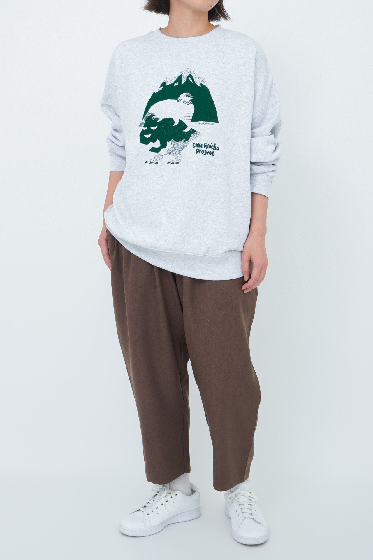 H.GREY/model:158cm