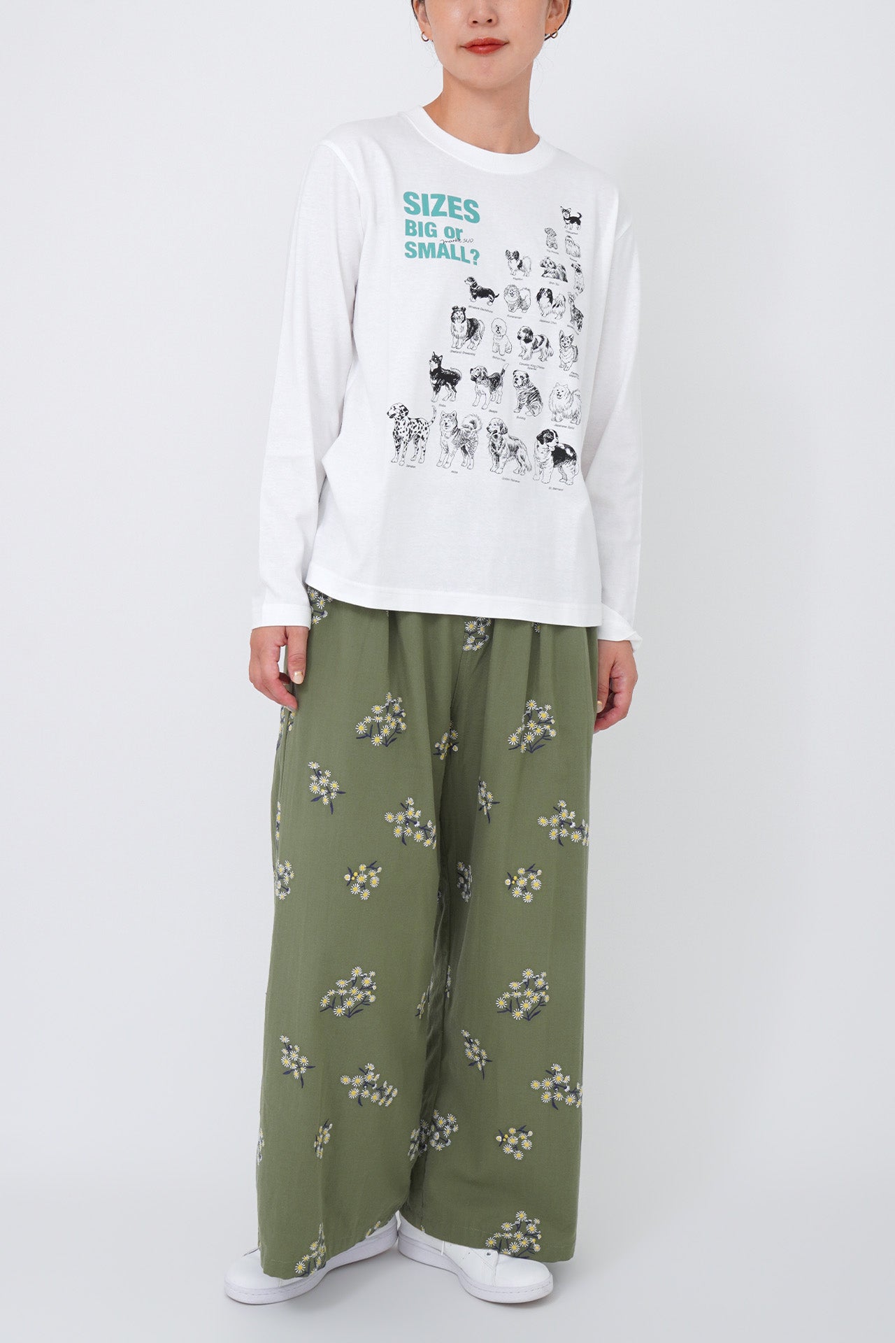 WHITE/model:168cm