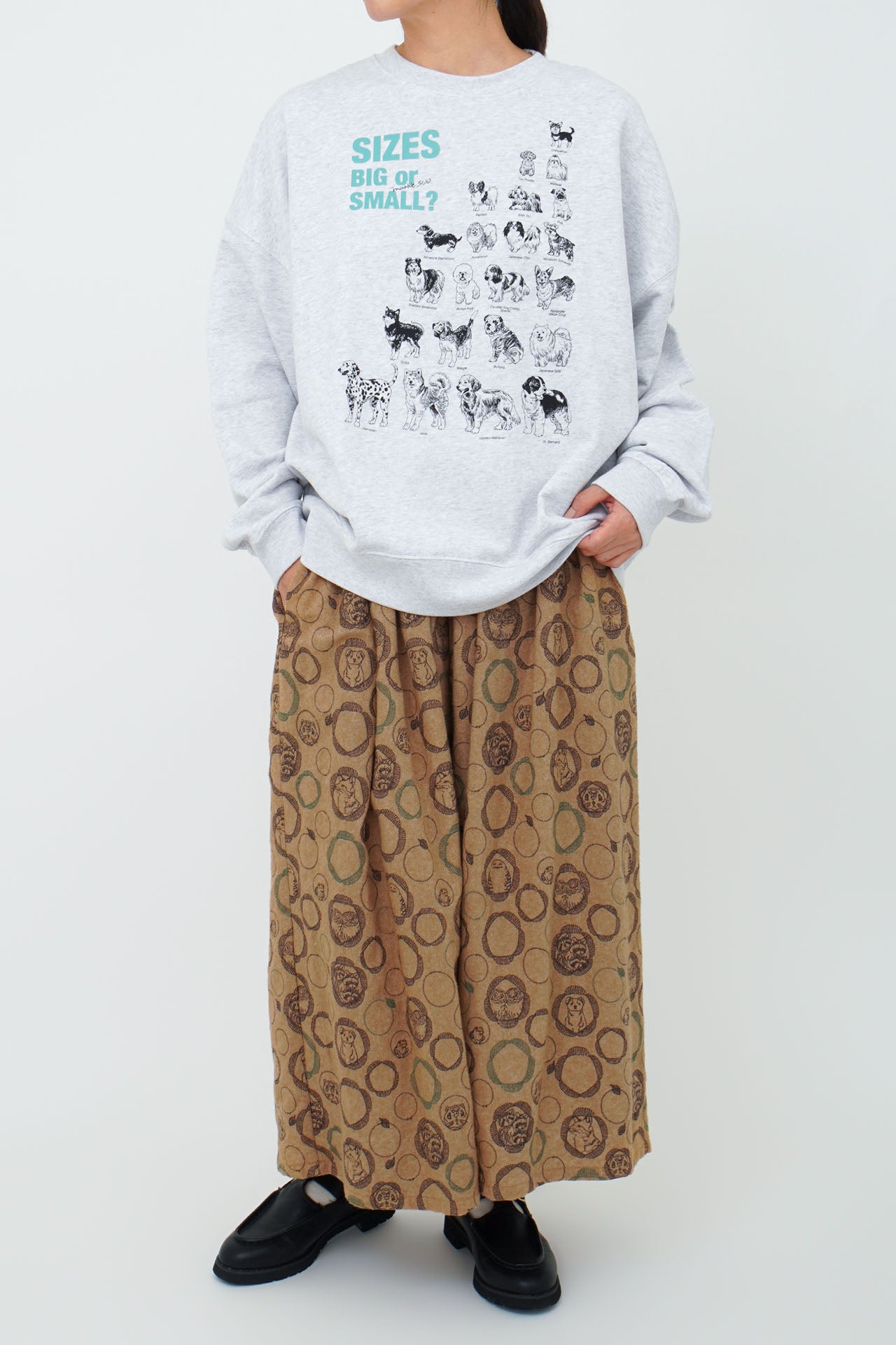 H.GREY/model:161cm