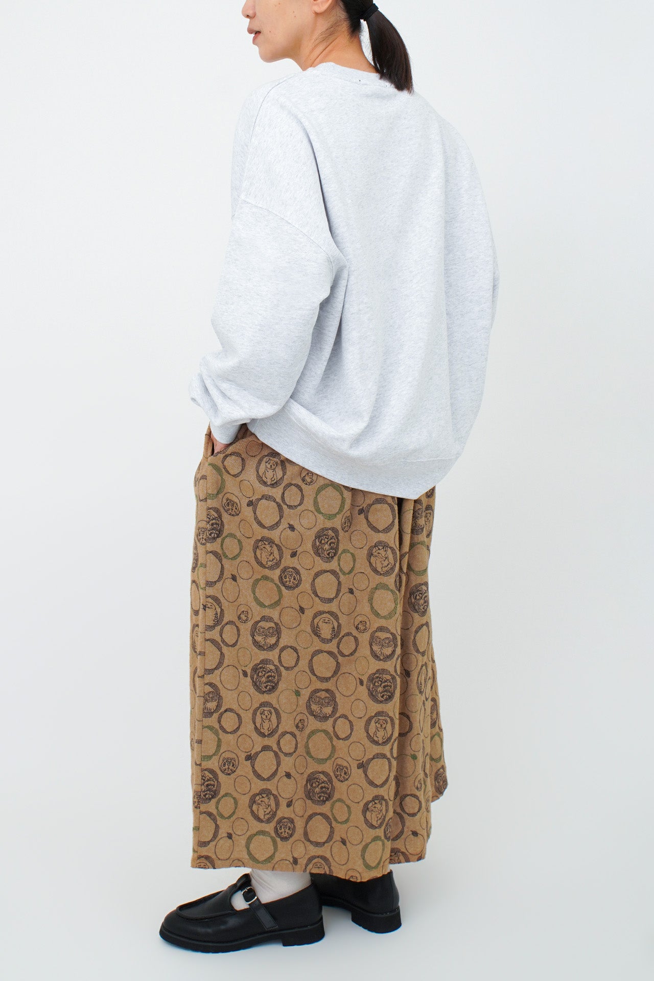H.GREY/model:161cm