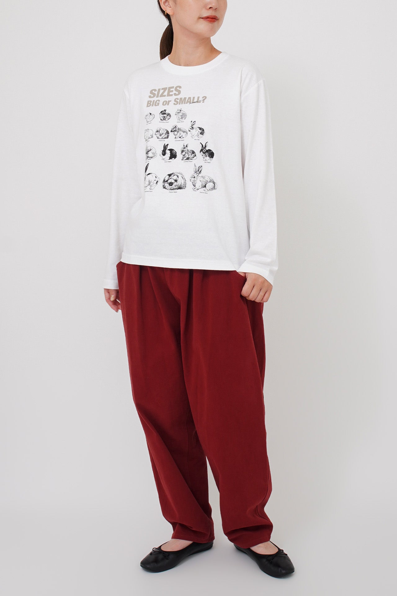 WHITE/model:168cm