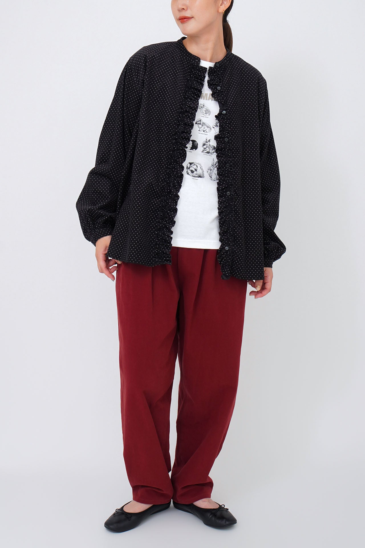 WHITE/model:168cm