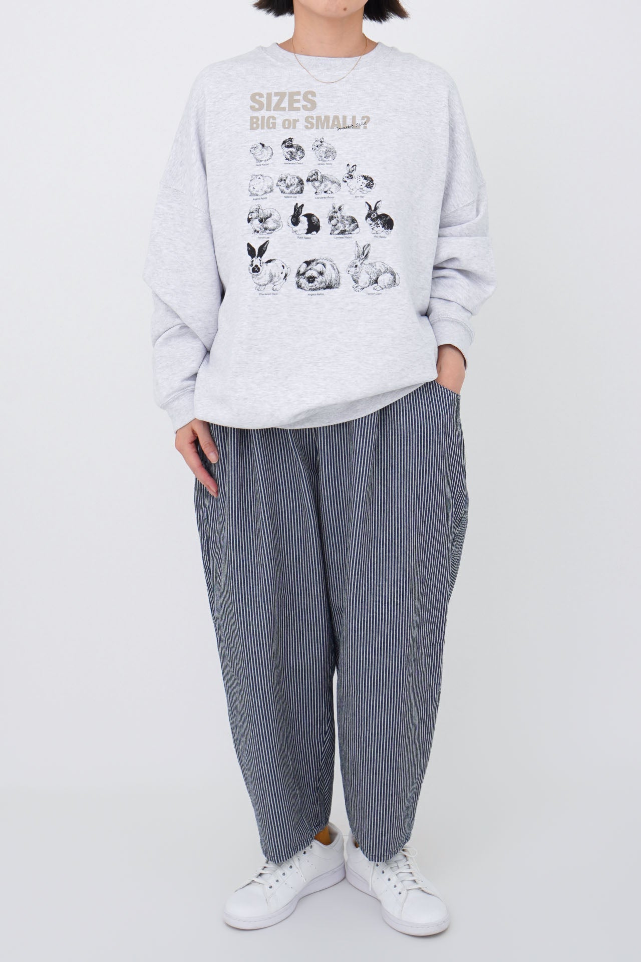 H.GREY/model:158cm