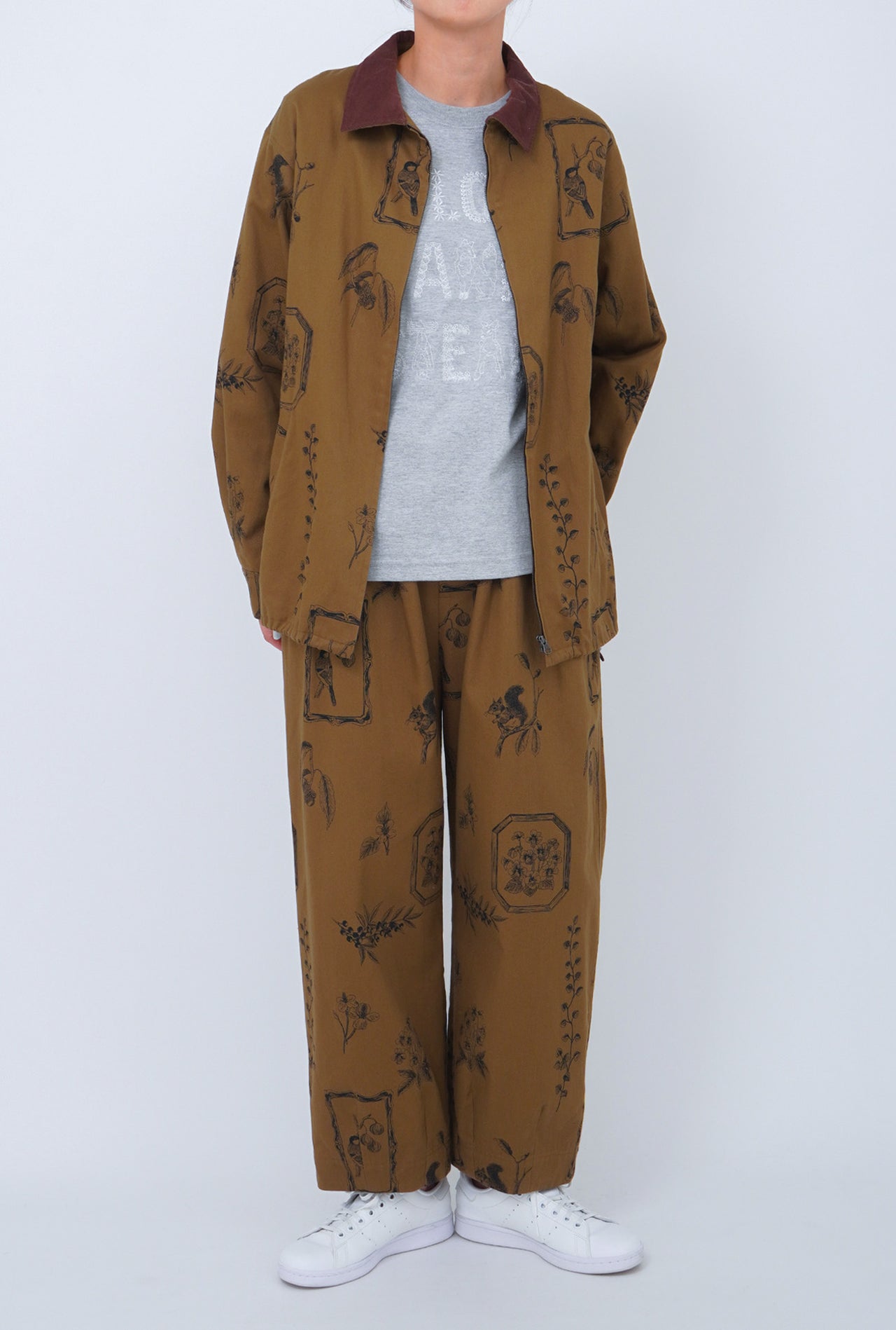 BROWN/model:168cm