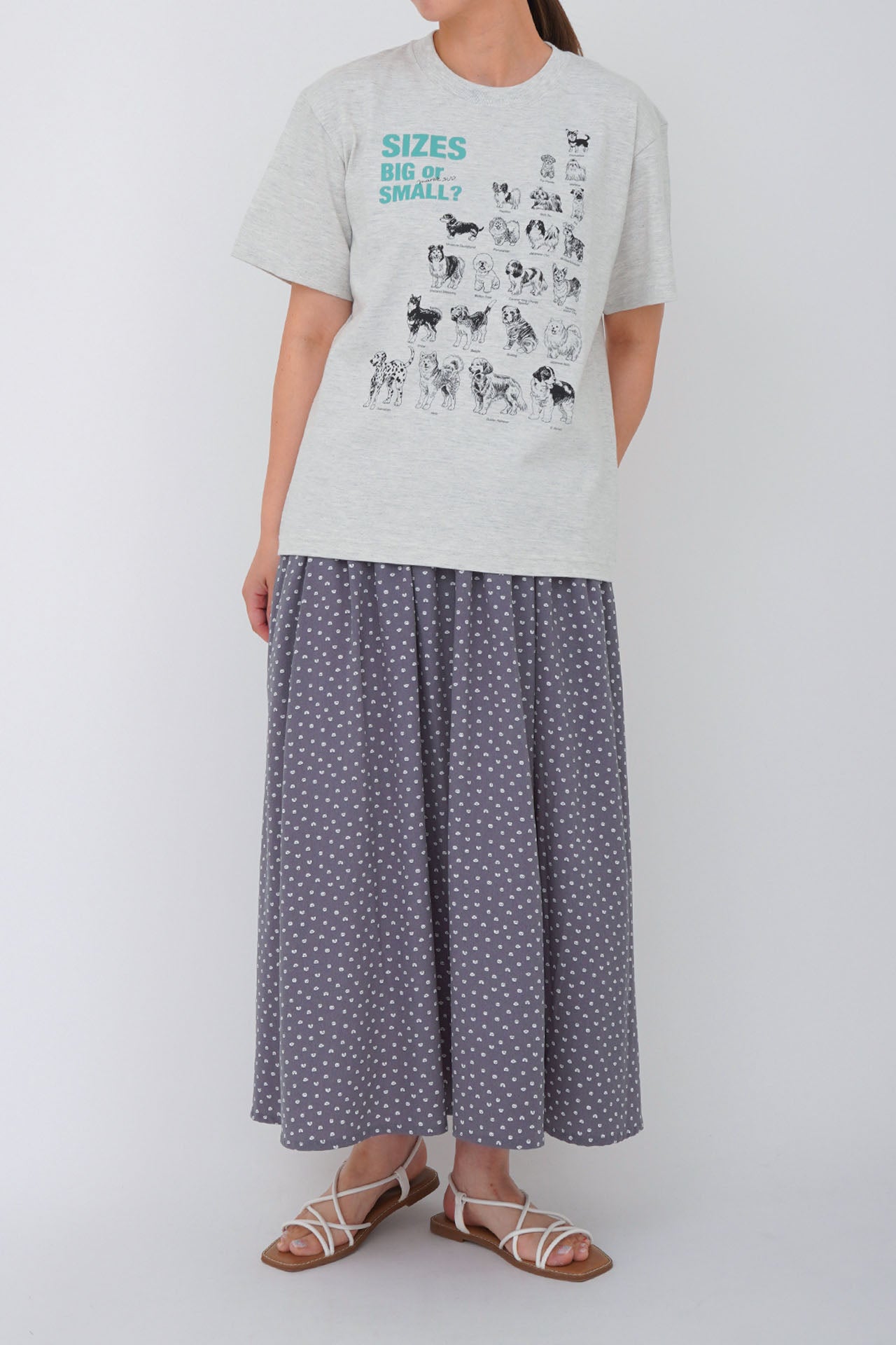 H.GREY/model:168cm