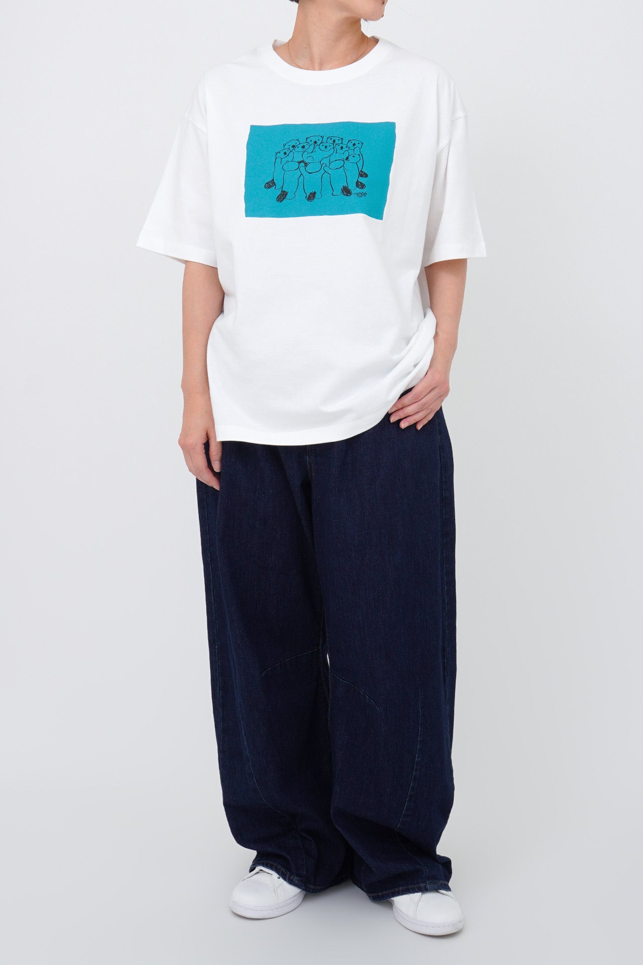 WHITE/model:158cm