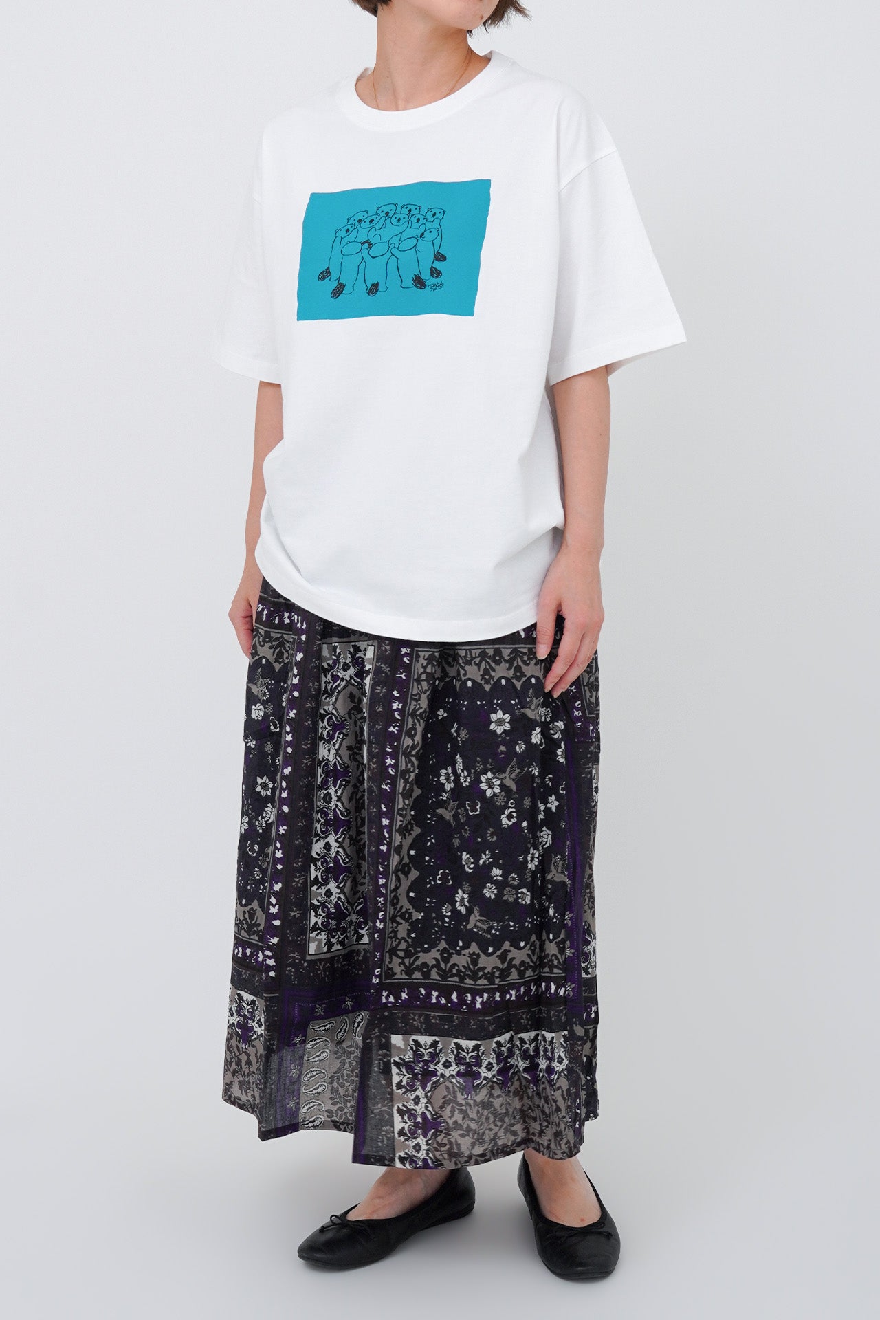 WHITE/model:158cm